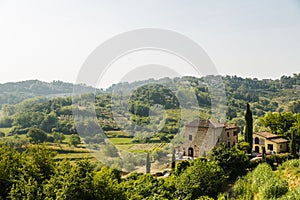 Italian landscape in Tuscany, Europe