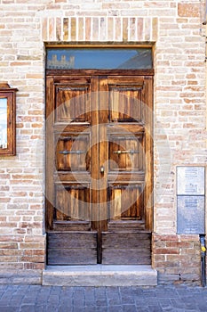 typical italian door