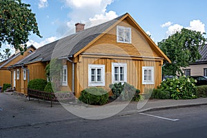 Typical Karaite Triple Windowed house - Trakai, Lithuania