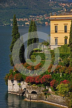 Typical Lakeside Mansion in Varenna Lake Como