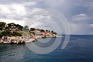 Typical Landscape coastline on Losinj and Cres islands