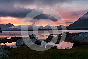 Typical landscape of northern Norway