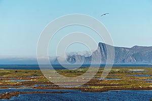 Typical landscape of northern Norway