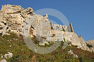 typical landscapes of Les-Baux-de-Provence