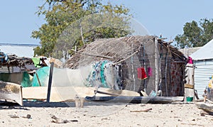 Typical malgasy hut
