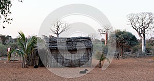 Typical malgasy hut