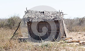 Typical malgasy hut