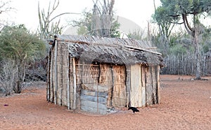 Typical malgasy hut