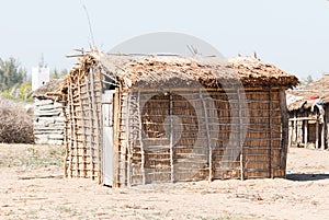 Typical malgasy hut