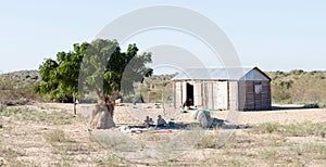 Typical malgasy hut