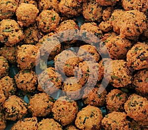 Typical Mauritian dish: gateaux piments