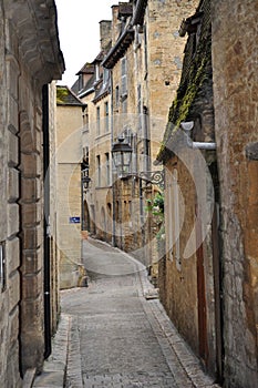 Typical medieval french town, Sarlat, France