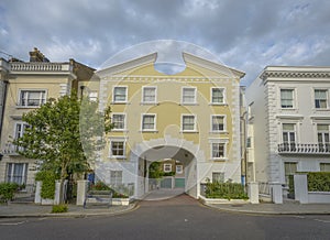 Typical Mews in Notting Hill, London