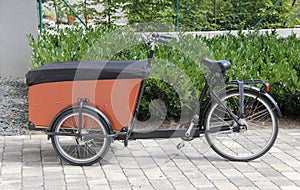 Typical modern carrier bicycle