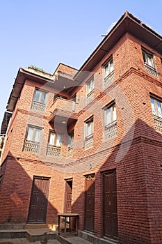 Typical Nepalese Brick House