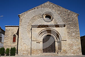 Typical old European stone church