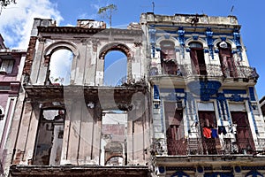 Typical old Havana architecture
