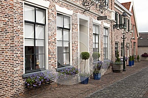 Typical old square of old Dutch times gone by