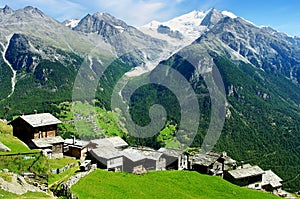 Typical old village, Switzerland