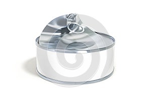 open white tin can