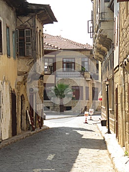 Typical ottoman old houses in the center of Tarsus.