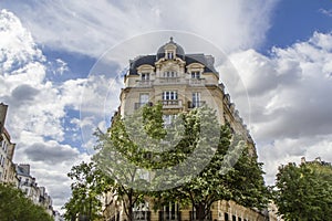 Typical parisian architecture