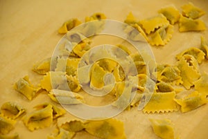 Typical pasta of the Langhe, Piedmont - Italy photo