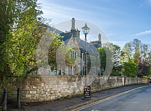 A typical period house in a Welsh village