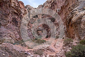 Typical Petra`s Tomb, Jordan