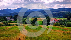 Typical Polish landscape