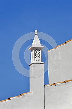 Typical Portuguese chimney pot