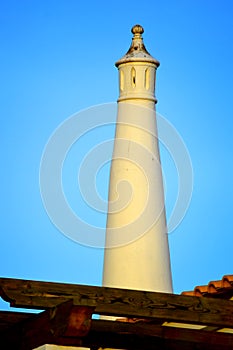 Typical Portuguese chimney pot