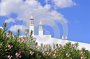 Typical Portuguese chimney pots