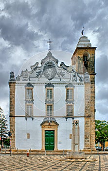Typical portuguese church in Olhao
