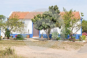 Typical portuguese house in Vale Seco, Santiago do Cacem