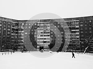 Typical postsoviet small town