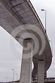 Typical reinforced concrete bridge