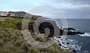 Atlantic coast on the Acores Islands - Portugal photo