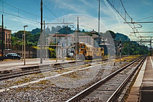 Typical rural train station
