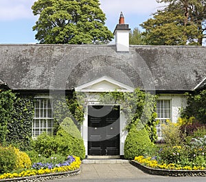 Typical rustic cottage with a beautiful garden