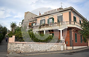 Typical semitropical House in Italy