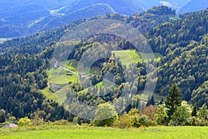 Typical Slovenian Countryside