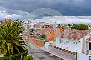 Typical Spanish townhomes in Mas Mel