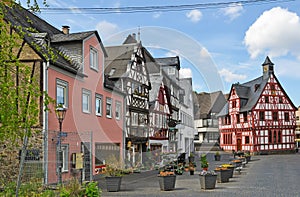 Typical square in Cochem