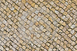 Typical street in Olhao, Portugal