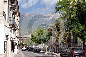 Typical Street Scene, Abruzzo, Italy