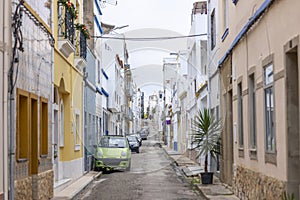 Typical street of the village of Fuseta