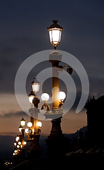 Typical Streetlamp of Europe