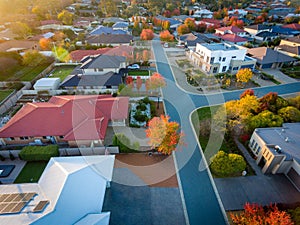 Typical suburb in Australia