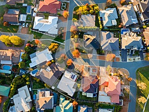 Typical suburb in Australia